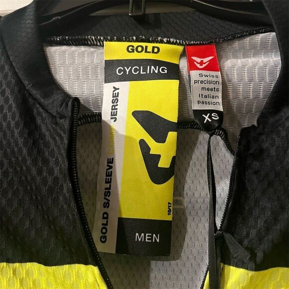 Men's Cycling Jersey XS Multicolor Short Sleeve Breathable Activewear - Picture 5 of 7